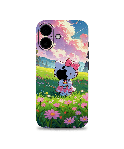hello kitty in nature